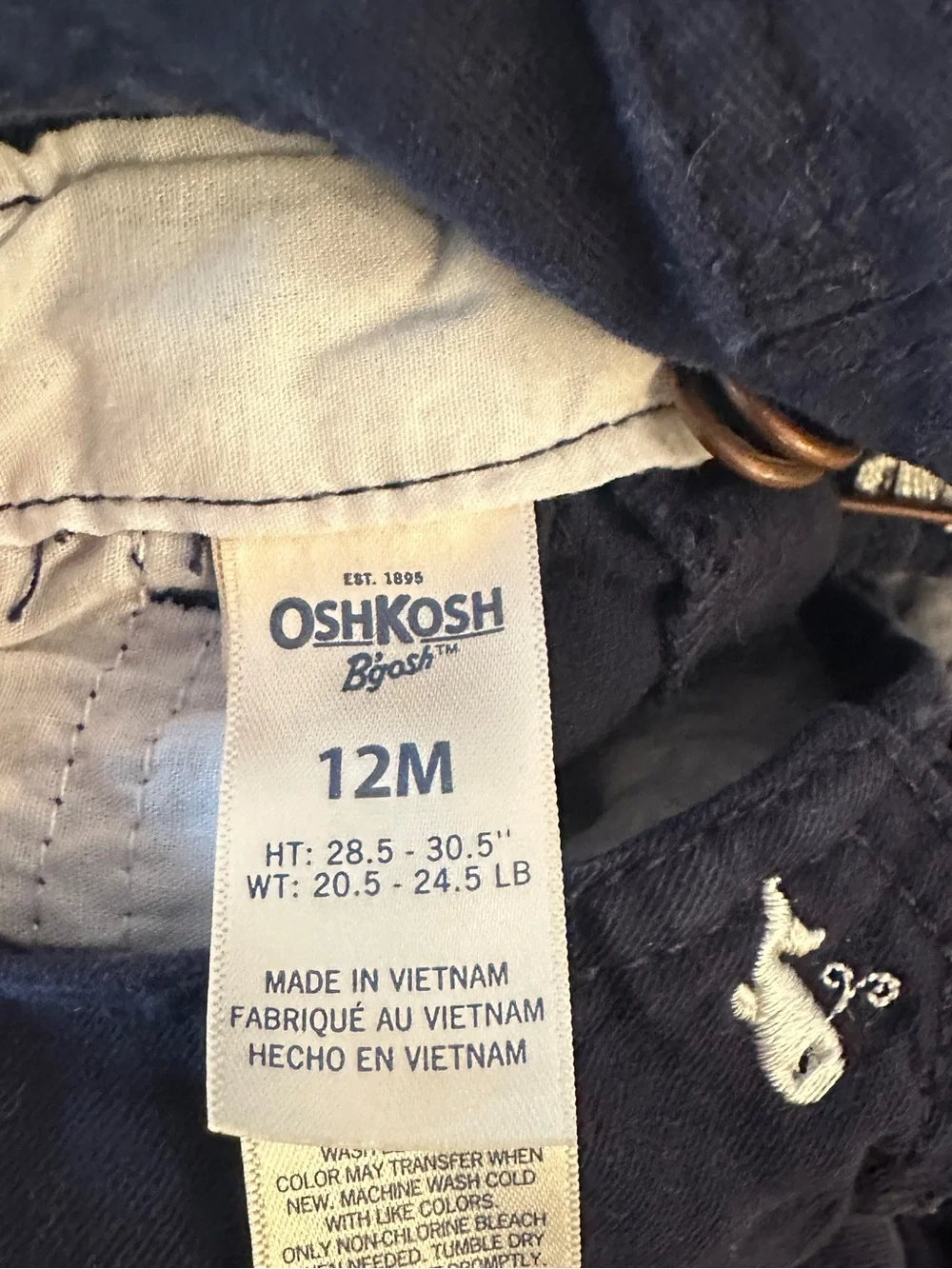 OshKosh B'gosh Overall Dresses 12 month